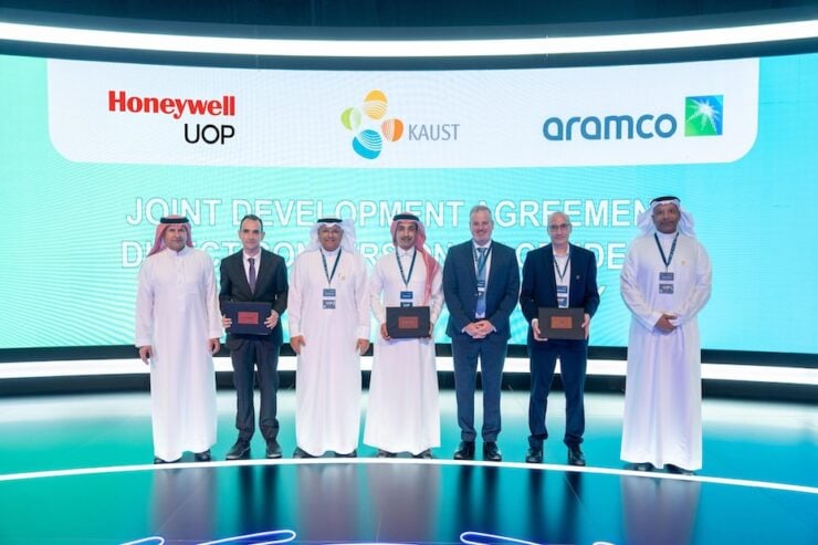 Aramco, Honeywell, KAUST sign pact to develop crude-to-chemicals tech