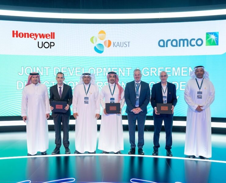Aramco, Honeywell, KAUST sign pact to develop crude-to-chemicals tech