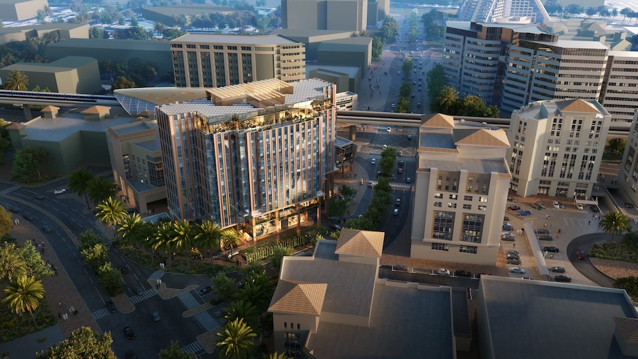 Dubai Healthcare City unveils development plan for phase one. Image courtesy Dubai Media Office/ DHCC