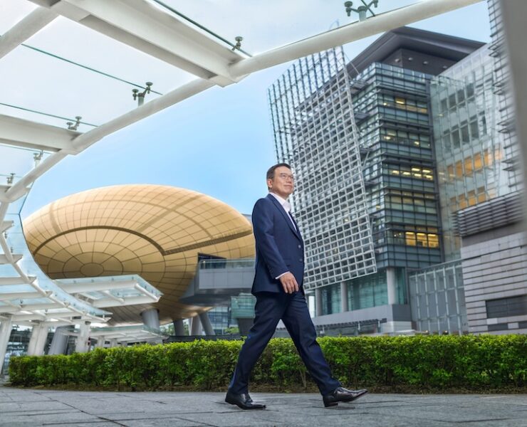 HKSTP CEO Terry Wong