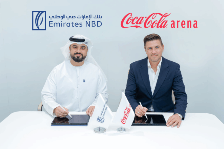 Emirates NBD named official banking partner of Coca-Cola Arena