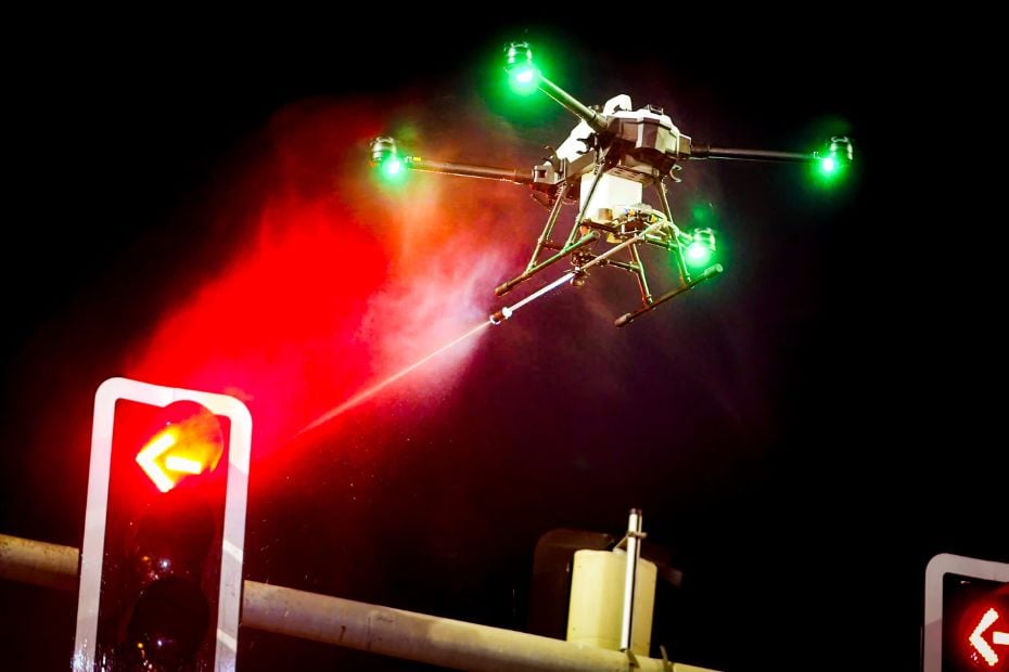 From ground crews to drones: RTA trials smarter traffic signal cleaning