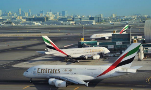 Dubai's Emirates Launches Investigation After Crew Member Falls From Plane