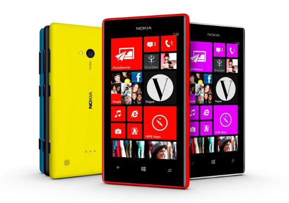 Nokia Lumia 720 Color Range
