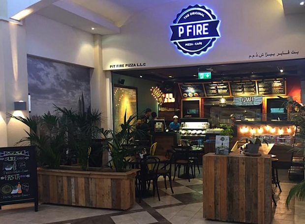 P Fire pizza